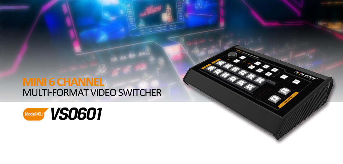 AVMATRIX PVS0615U 15.6インチ ポータブル 6チャンネル SDI HDMI  マルチフォーマット ストリーミング スイッチャー 価格比較